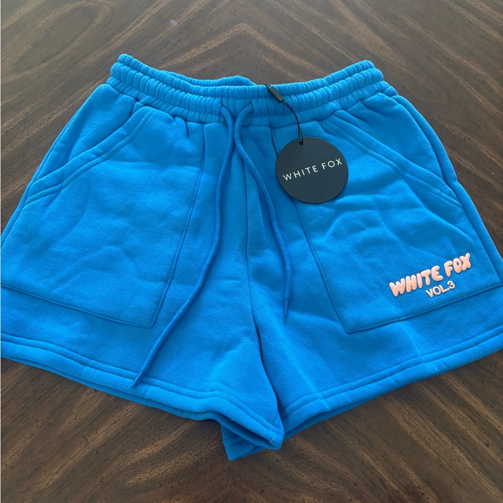 White Fox Boutique Blue Women's Shorts
